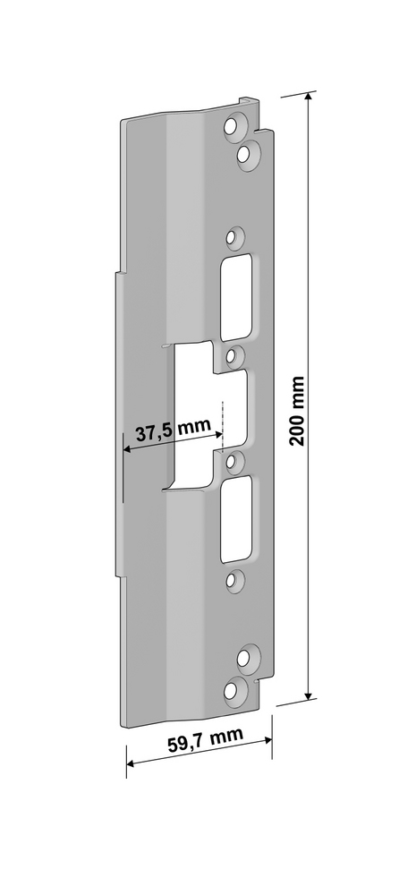 ASSA ABLOY 9028 Stolpe for el.Sluttst. i 900Serien for Schüco ADS 75HD