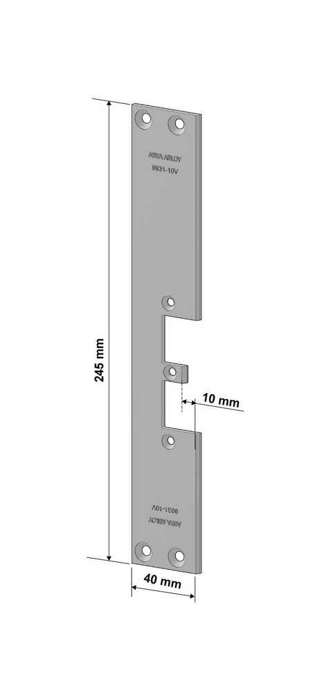 ASSA ABLOY 9931-10 V flat          stolpe(931-10)