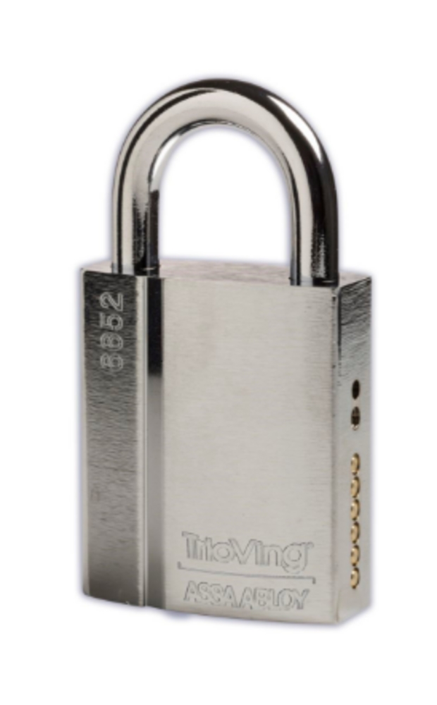 Hengelås ASSA 5652R/50 rustfri