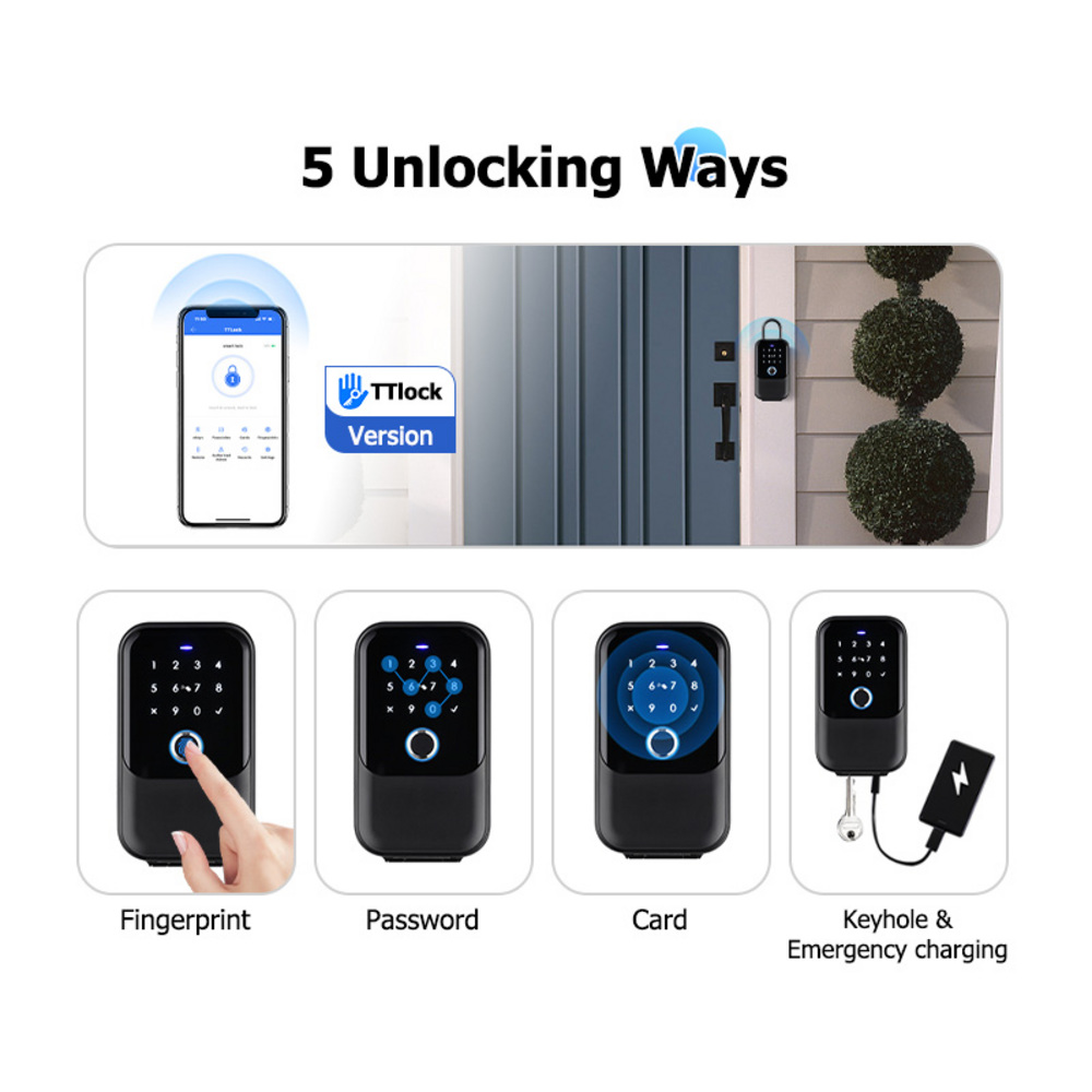 Smart nøkkelboks BG-K5 IP65        m/nødnøkkel