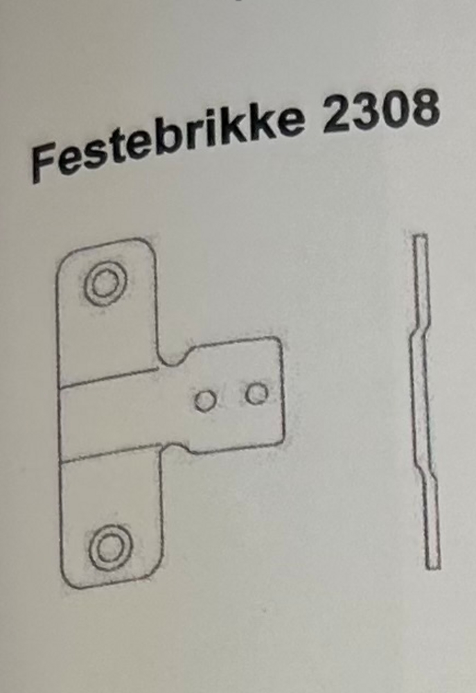 Festebrikke 2308 rst.