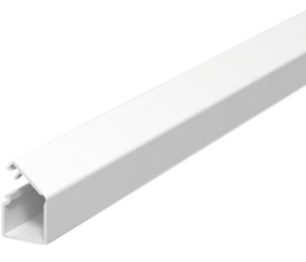 Minikanal m/tape 12,5X12,5mm hvit 2