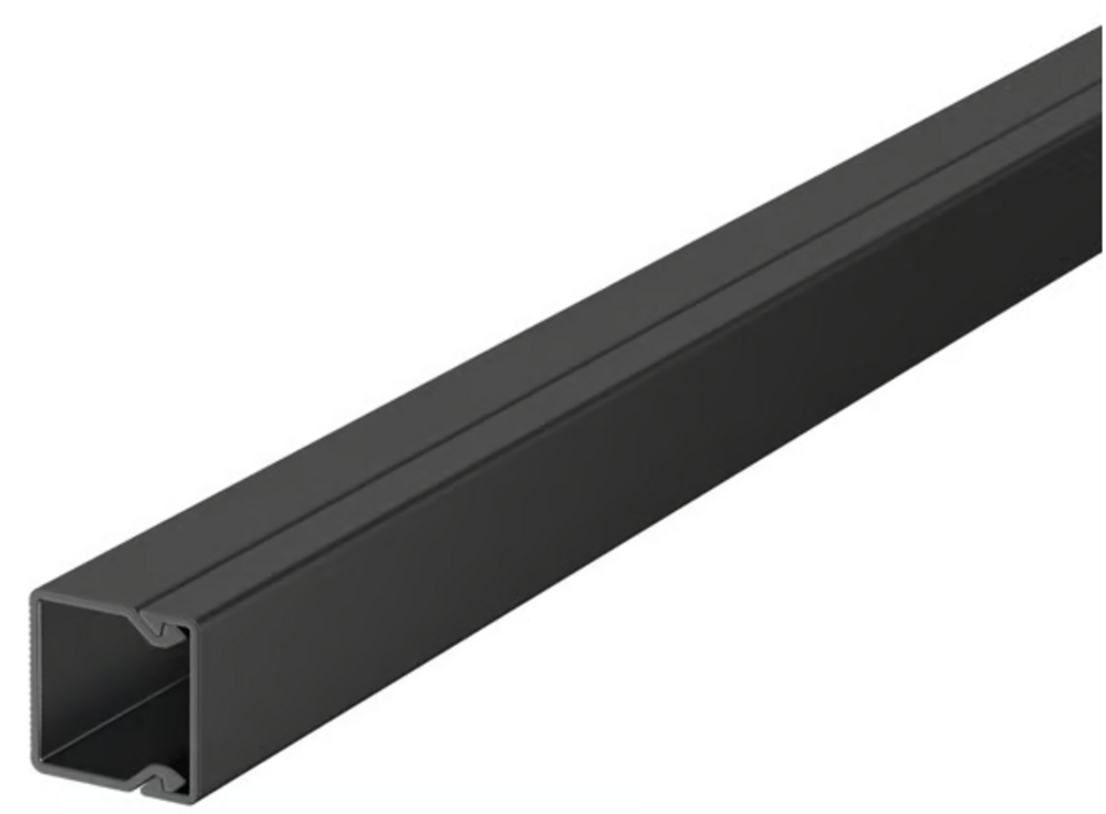Kabelkanal 15X15mm sort 2m