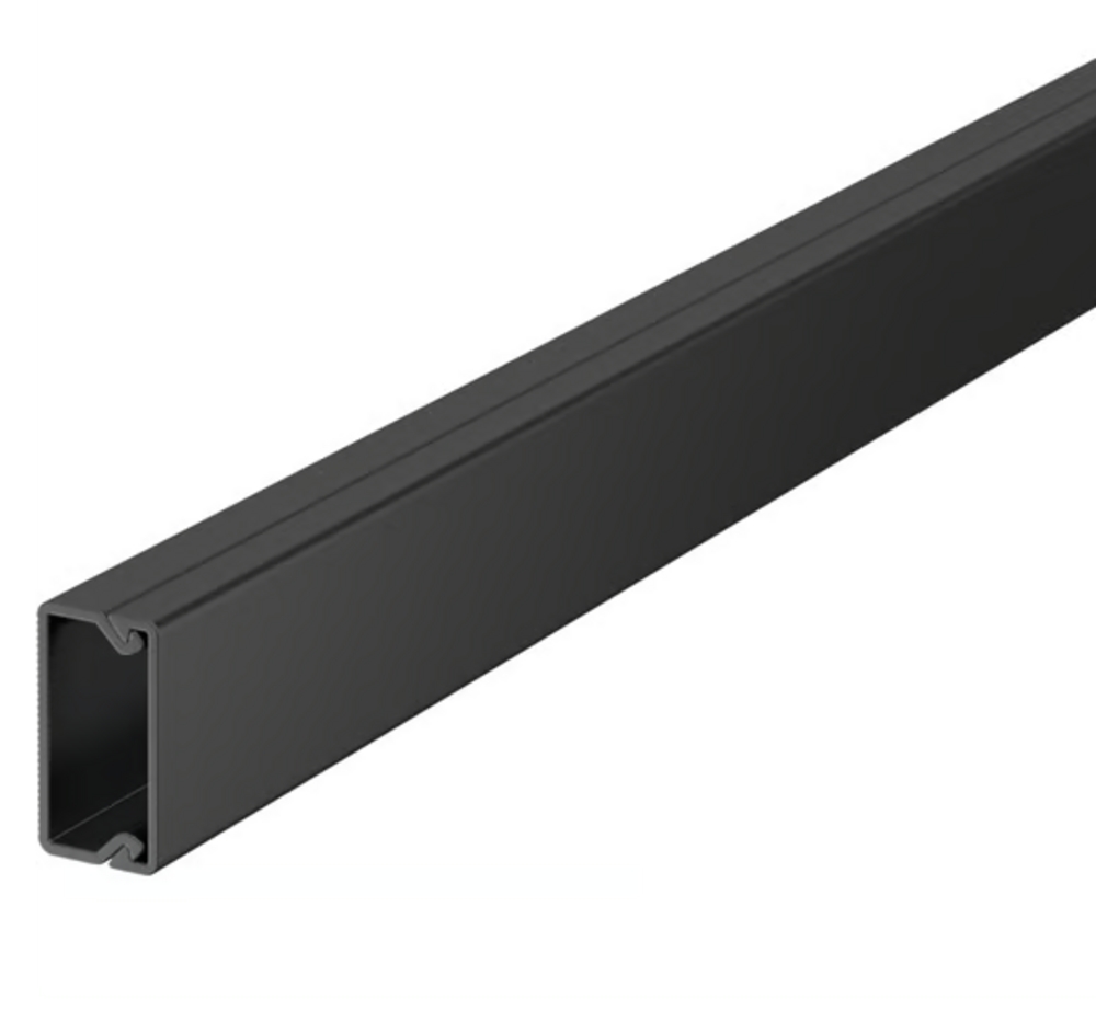 Kabelkanal 10X20mm sort 2m