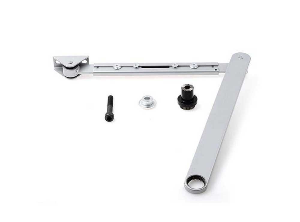 Standard arm Skyvende SW 300, sølv (push-335)