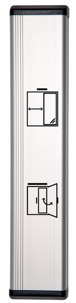 Albuebryter JC 250 50mm aluminium  dørsymbol 2
