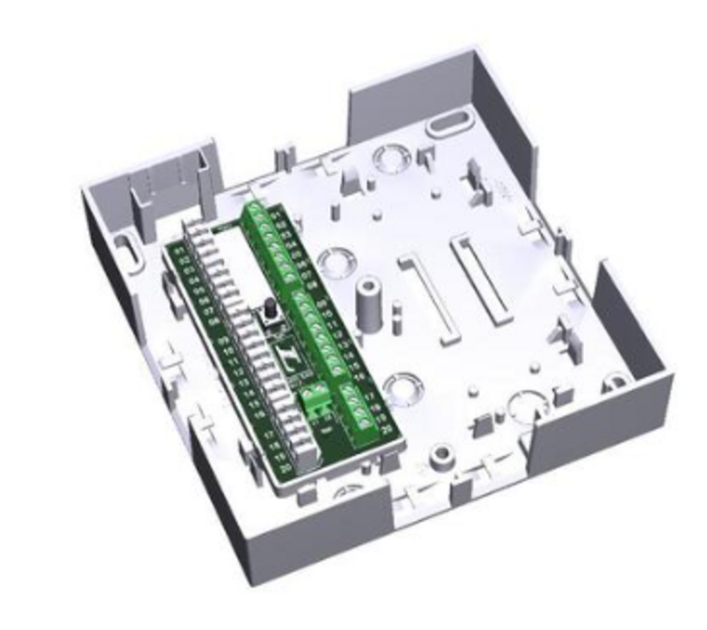 Koblingsboks med 20 krone / 20 skruskrueterminaler