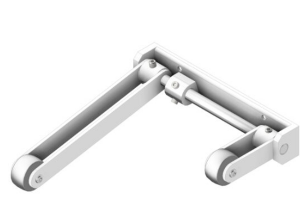 Dørkoordinator Olda 25 WT hvit