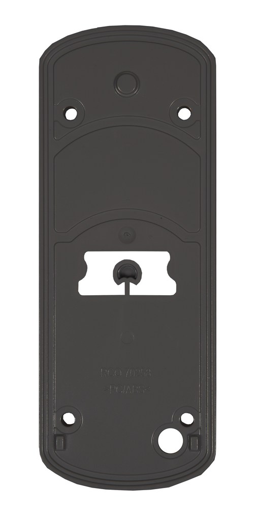 Distansebakplate MT-509S sort