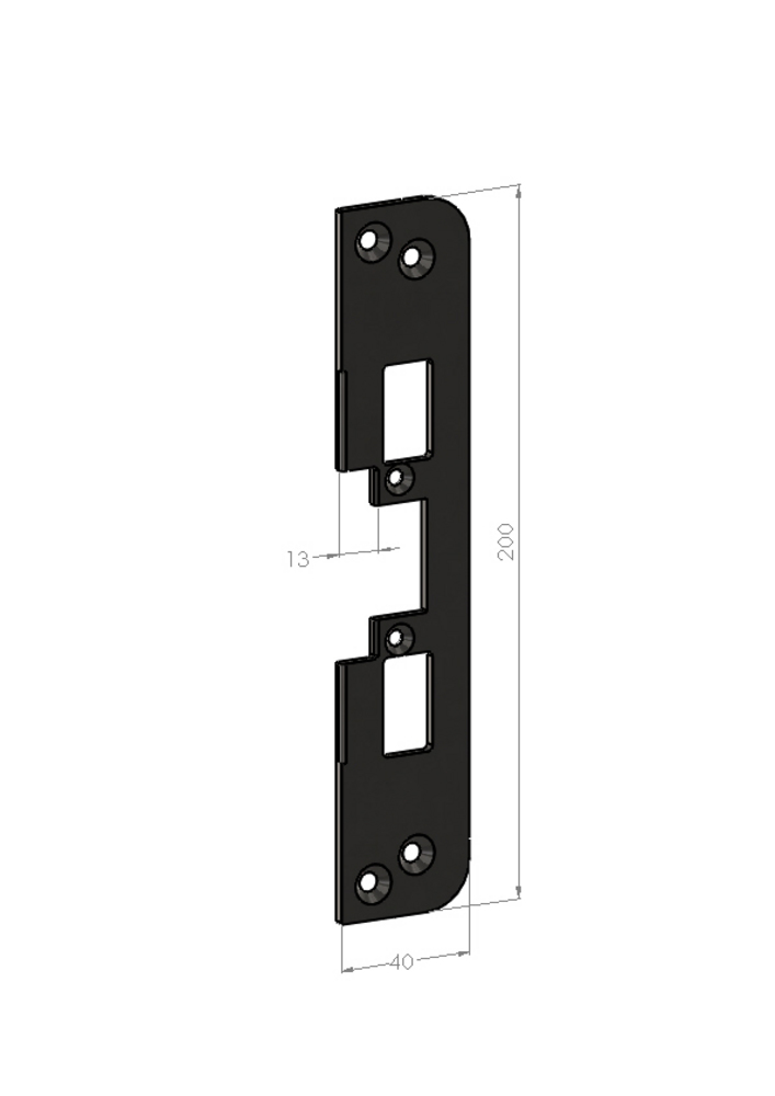 Monteringsstolpe SA87-13 plan      for ES17 og ES19