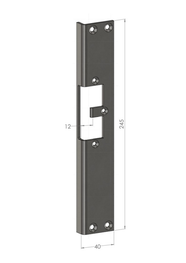 Monteringsstolpe SC30V-12 for ES22 (9930-12V, ST9518V)