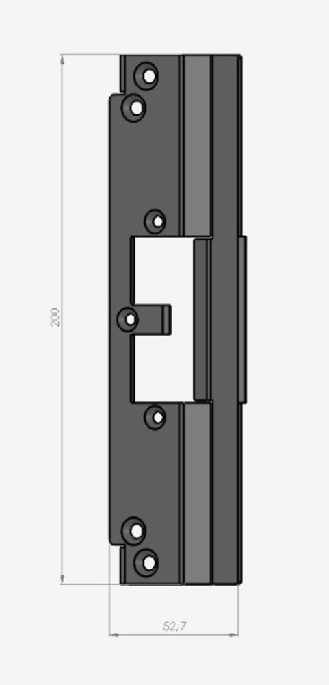 Monteringsstolpe SC 70 for ES22    Schüco ADS70 HD