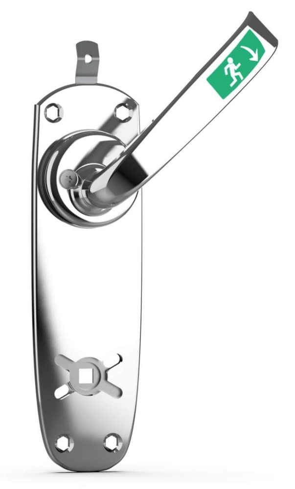 Safetron 796 nødvrider for         motorlås 6600, venstre fkrm