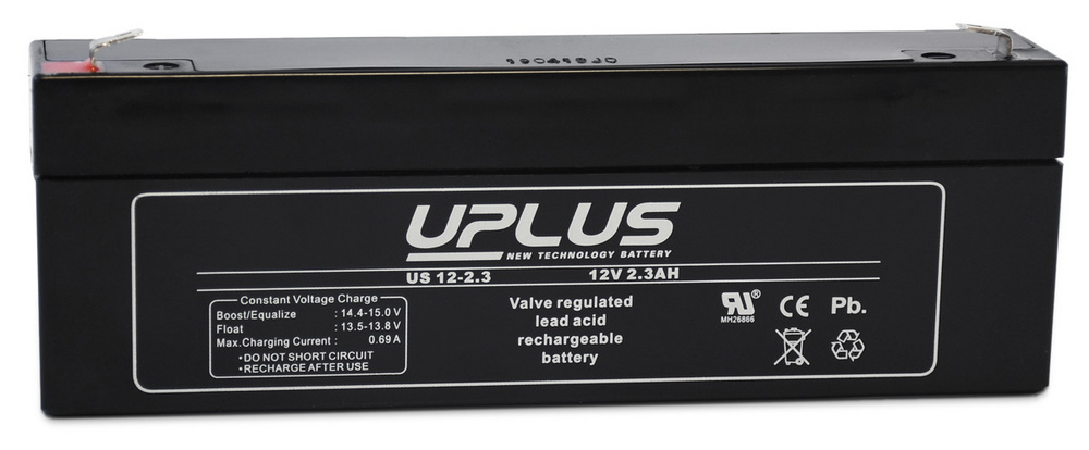 Batteri UPLUS 12V/2,3Ah 6+
