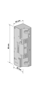 940M Rettvendt 12-24VDC m/mikro    funktion 12-24V