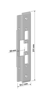 ASSA ABLOY 9086 Stolpe for el.Sluttst. i 900 serien for SAPA 2086