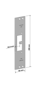 ASSA ABLOY 9980 stolpe for el.     Sluttst. 992M for SCHUCO ADS 80