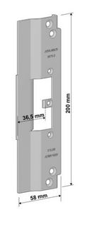 ASSA ABLOY 9975 S Stolpe for el.   Sluttst. 992M for SCHUCO ADS 75 HD