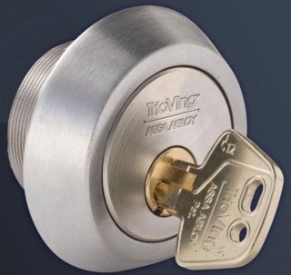 SY1268 SEC rund utvendig sylinder  m/ring FKRM