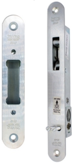 Låskasse LK5049/25 m/mikro         hakereile smalprofil, sluttst. 5949