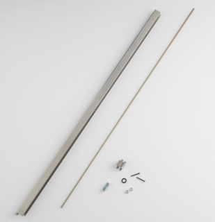 Skjøtesett JPM panikkbeslag, sølv