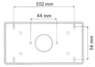 Koblingsboks plast, IP55, 1 plint