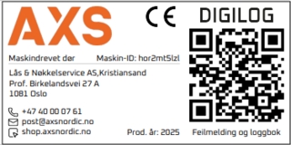 Digilog-AXS CE-merke med egen logo