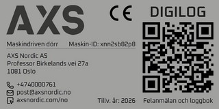 Digilog-AXS CE-merke med egen logo
