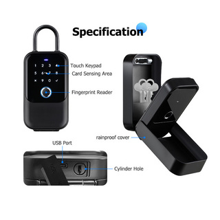 Smart nøkkelboks BG-K5 IP65        m/nødnøkkel