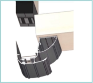 Sikringsjern med Magnetlås 2x300kg