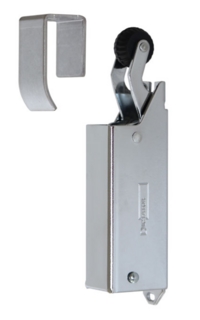 Dørtiltrekker Dictator R1400,      80N, blank krom