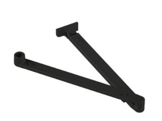Normalarm 225MM for ED100/250 SORT RAL 9005