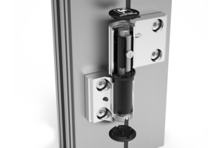 Hengsel Dr. Hahn TB 4 AT, 2-delt,  65 mm EV1 (natur)