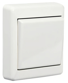 Bryter på vegg 1pol RS16/1 PH Elko