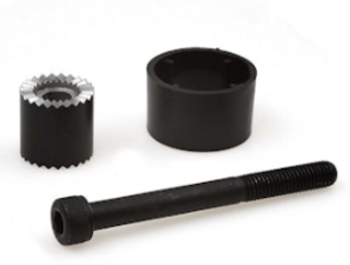 Akseladapter 70mm sort for         SW 100