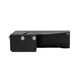Vandalsikkert deksel Flatscan SW/3D, sort, Venstre (L)