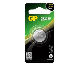GP Lithium Cell CR 2025 1-pakk