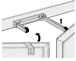 Dørkoordinator Olda 25 DK grå