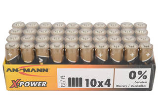 Batteri AA 2900 mAh (40-pakning)