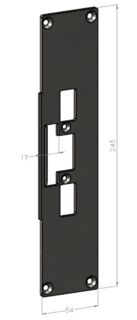 Monteringsstolpe SA43 for          ES17 og ES19, for SAPA 2074